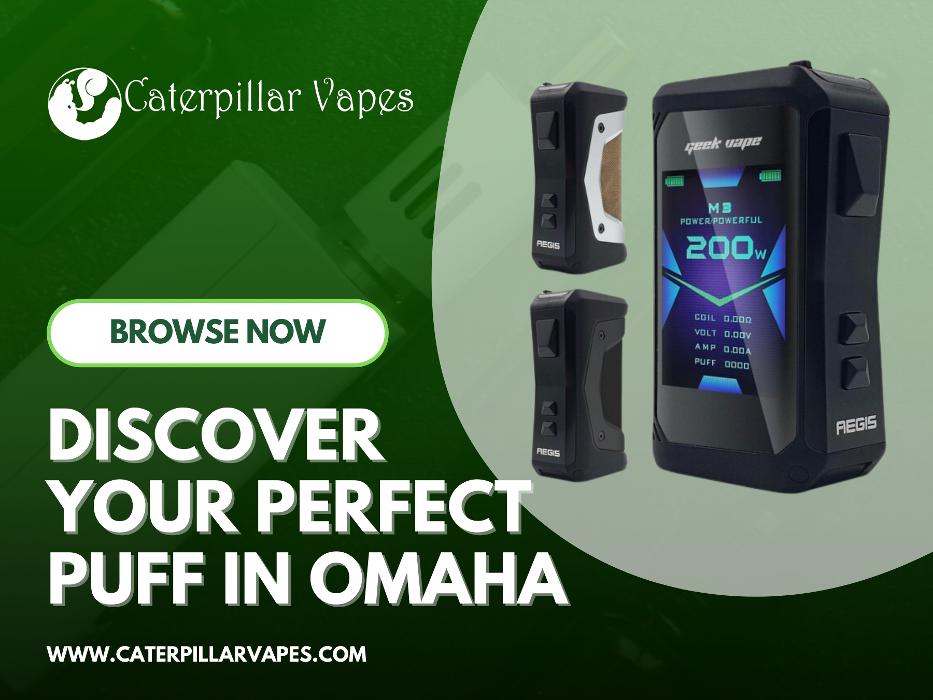 Caterpillar Vapes - Omaha, NE
