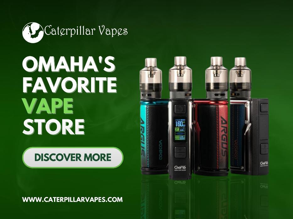 Caterpillar Vapes - Omaha, NE
