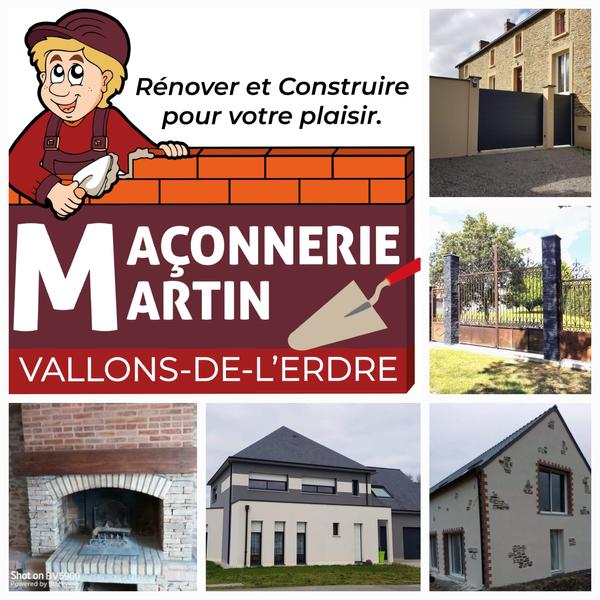 Maçonnerie Martin du Vallons de l'Erdre Expert