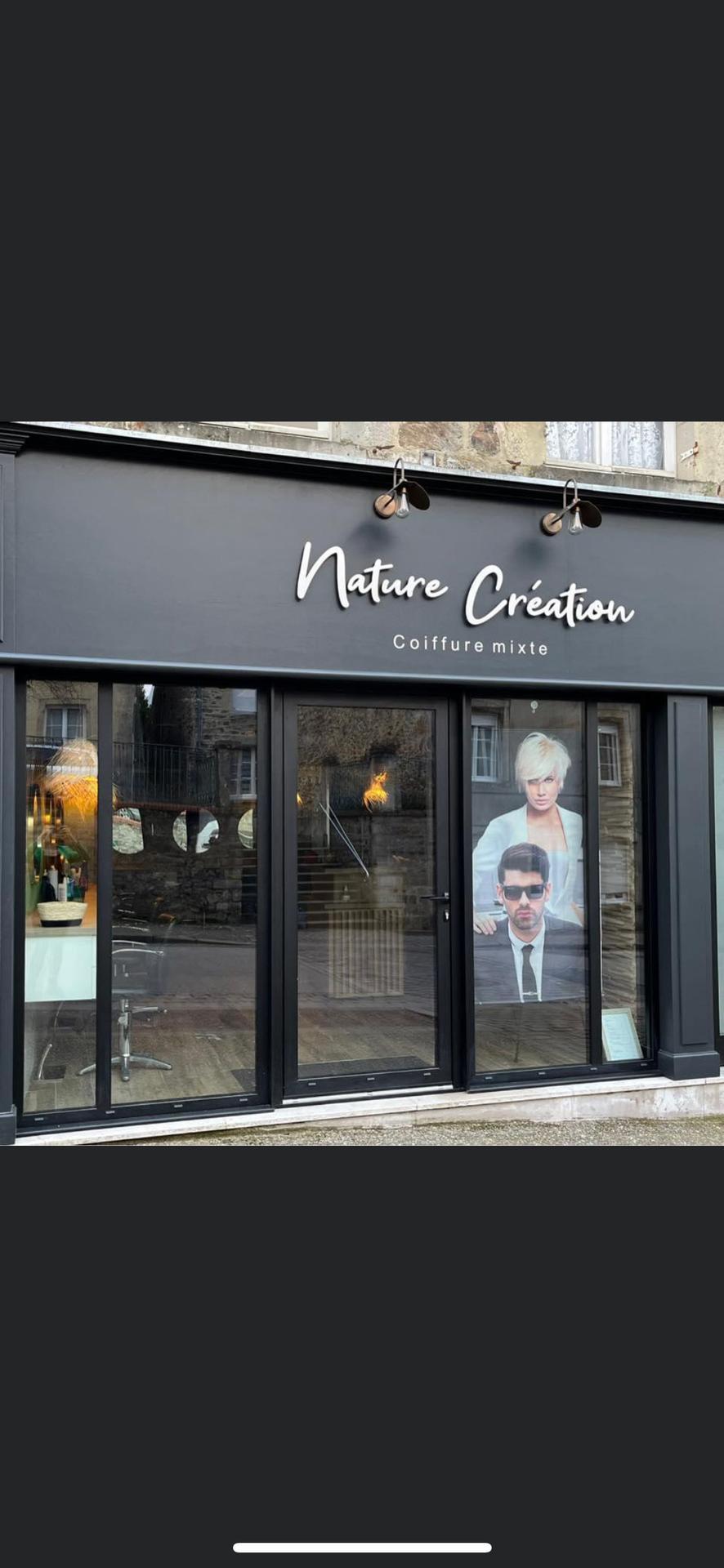 Nature Création coiffeur mixte