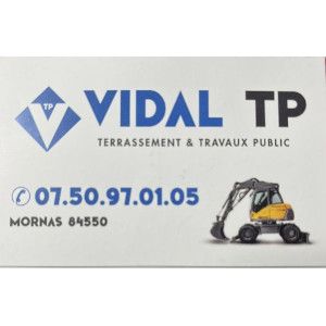 Vidal Tp entreprise de travaux publics