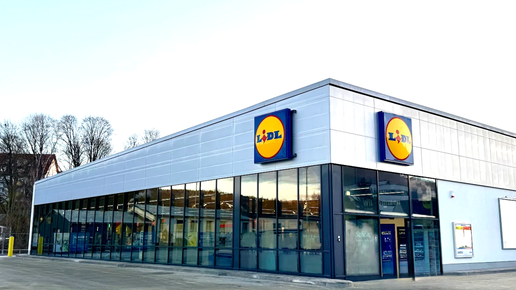 Lidl, Grünthaler Straße in Olbernhau