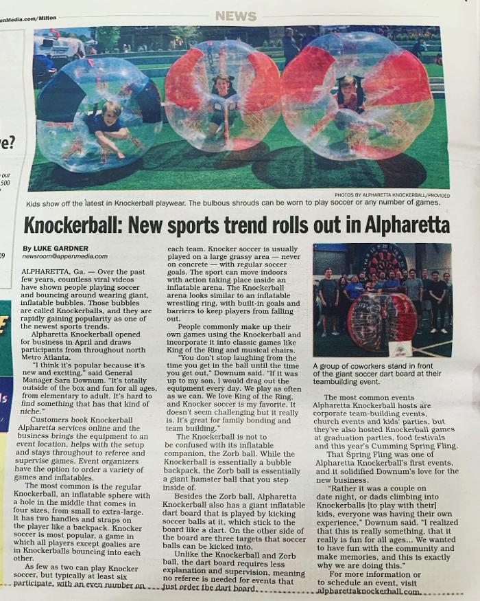 Alpharetta Knockerball - Cumming, GA