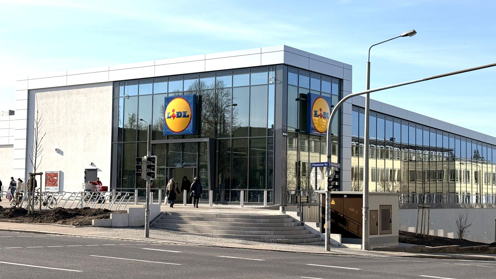 Lidl, Chemnitzer Straße in Dresden