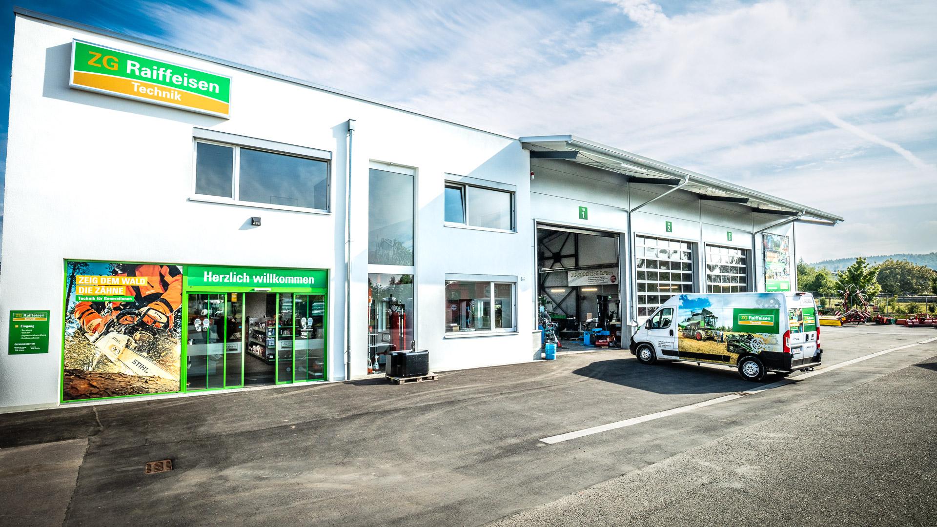 ZG Raiffeisen Technikbetrieb, Raiffeisenstraße in Heitersheim