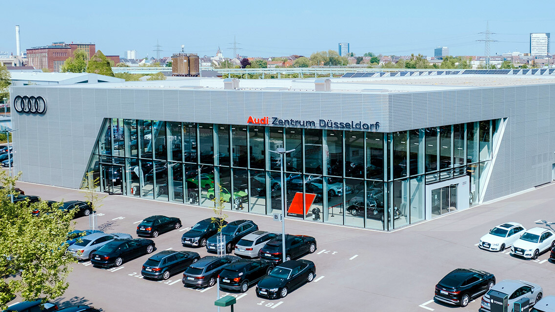 Audi Zentrum Düsseldorf - Gottfried Schultz Automobilhandels SE, Höherweg in Düsseldorf