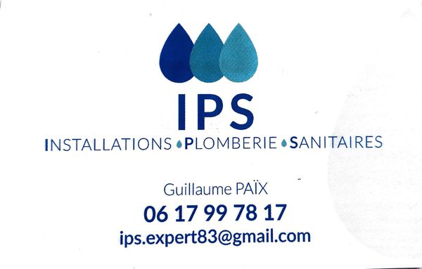 Installations Plomberie Sanitaires - Guillaume PAIX - plombier