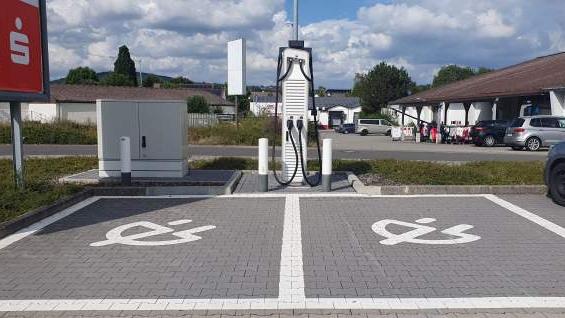 Shell Recharge Charging Station, Danziger Straße in Weilerbach