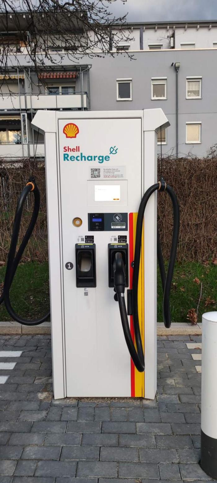 Shell Recharge Charging Station, Wiesentalstraße in Lörrach