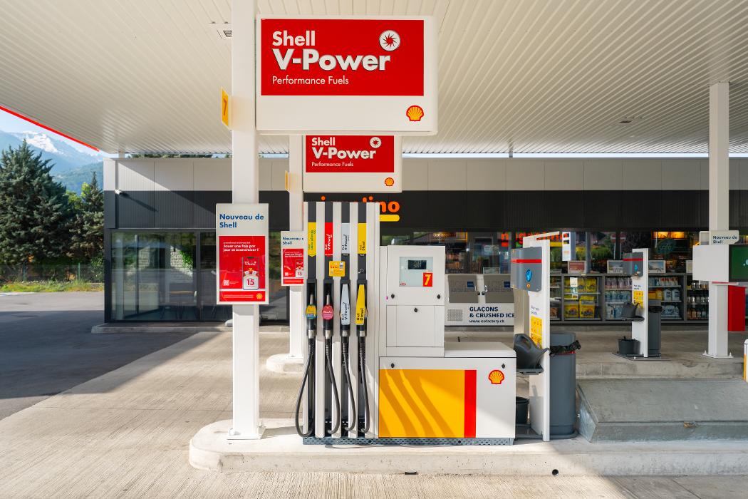 Shell, Route Cantonale in Vétroz