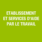 Etablissement et Services d'Aide par le Travail ESAT récupération, traitement de déchets industriels