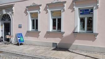 Buch & Kunst Schneeberg, Markt in Schneeberg