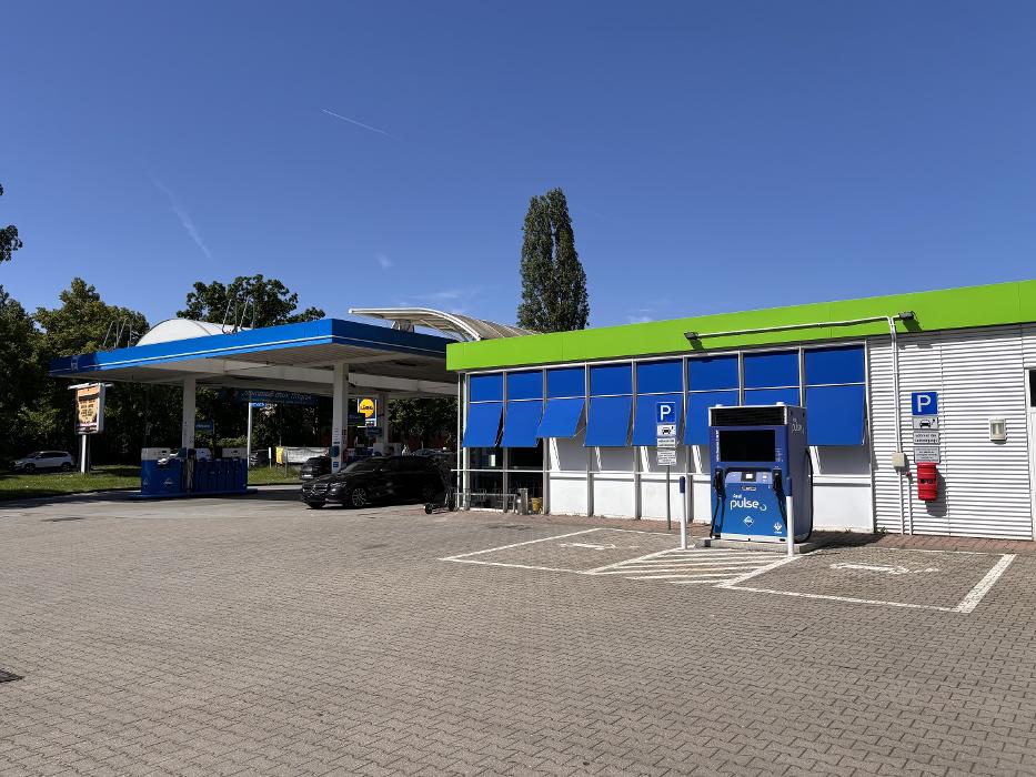 Aral pulse Ladestation, Max-Liebermann-Straße in Leipzig
