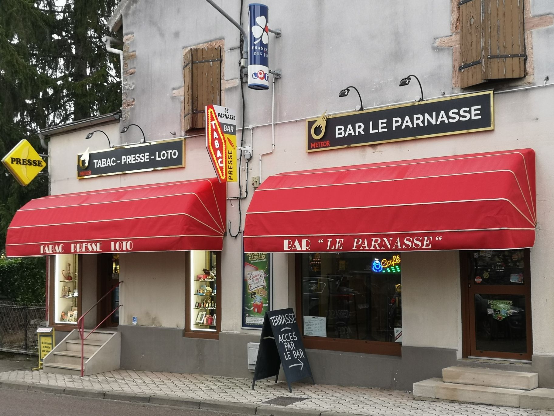 Le Parnasse bar tabac Presse loto