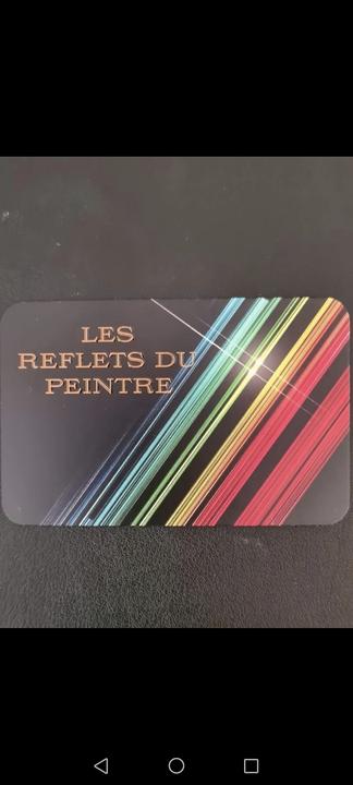 LES REFLETS DU PEINTRE peintre (artiste)