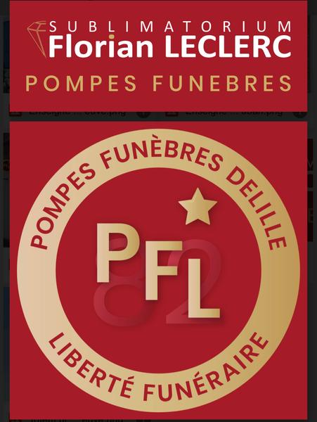 Pompes Funebres Florian Leclerc graveur (divers)
