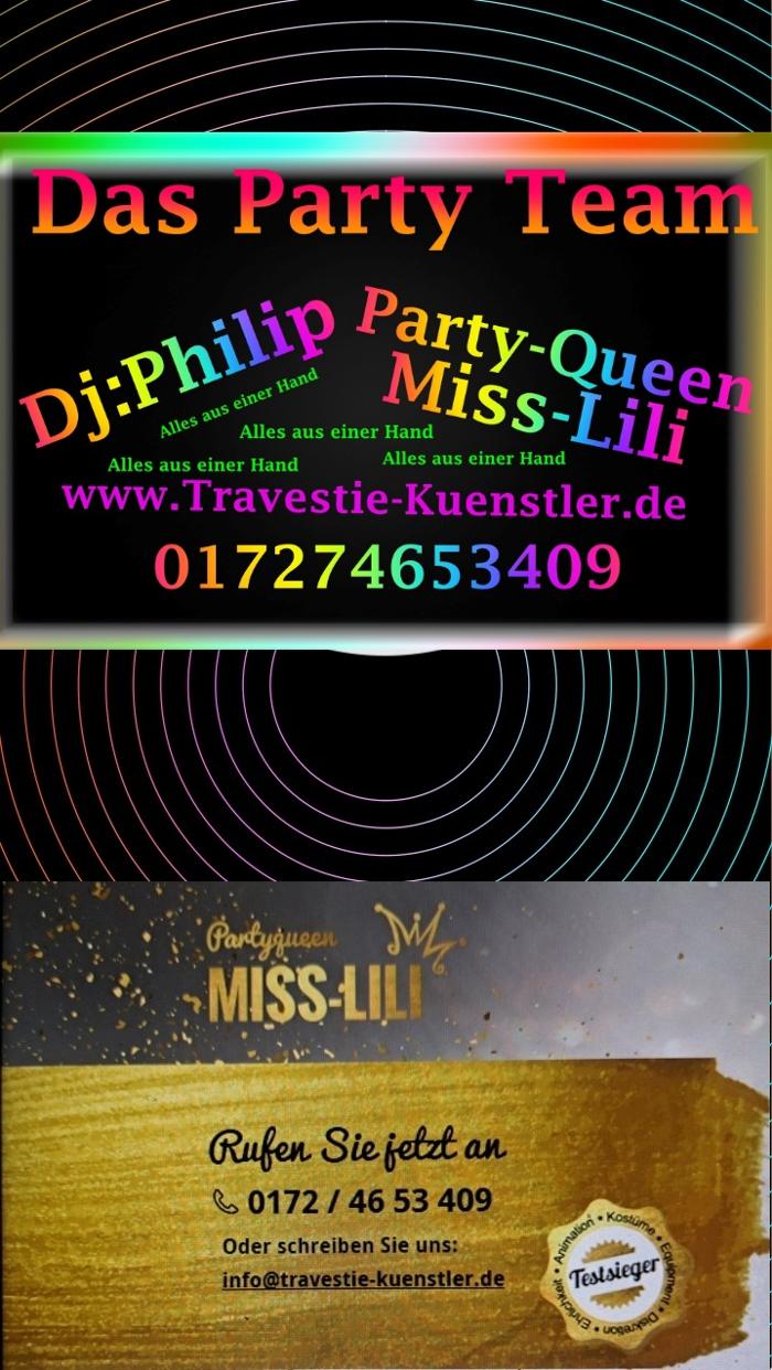 Travestiekunst Miss-Lili Die Party Queen, Siepmannstraße in Dortmund