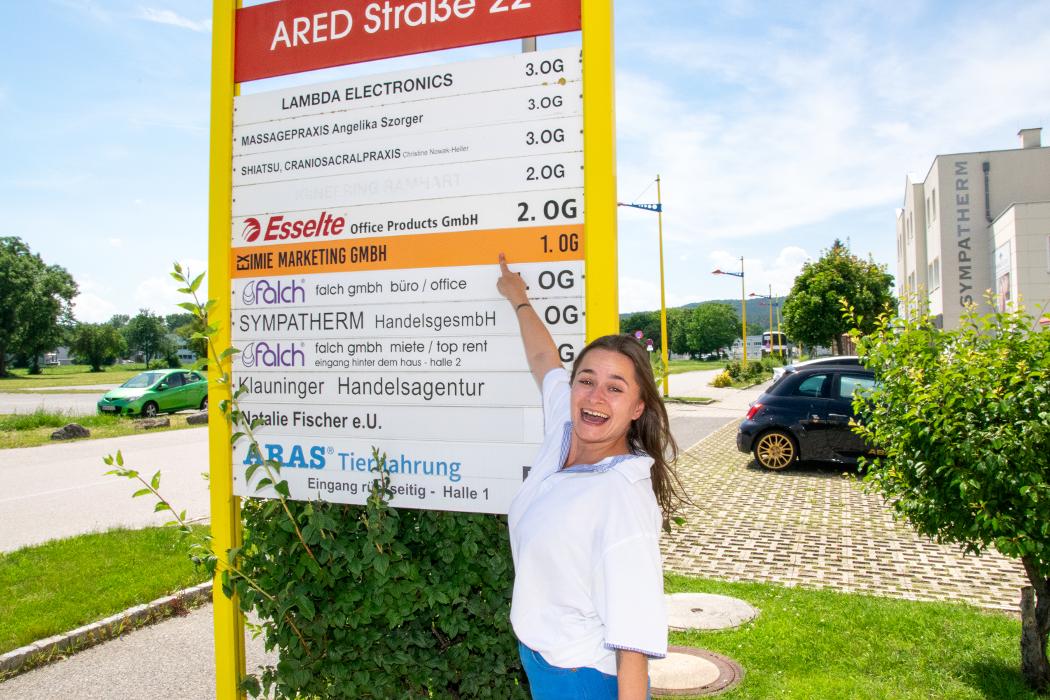 EXIMIE Online Marketing, ARED-Straße in Leobersdorf