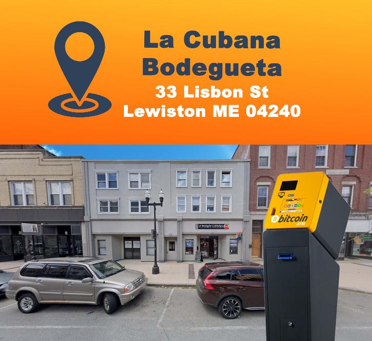 Bitcoin ATM Lewiston - Coinhub - Lewiston, ME