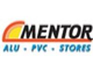 Mentor Alu PVC Stores fenêtre, chassis vitré