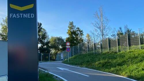 Fastned Charging Station, A4 in Zürich