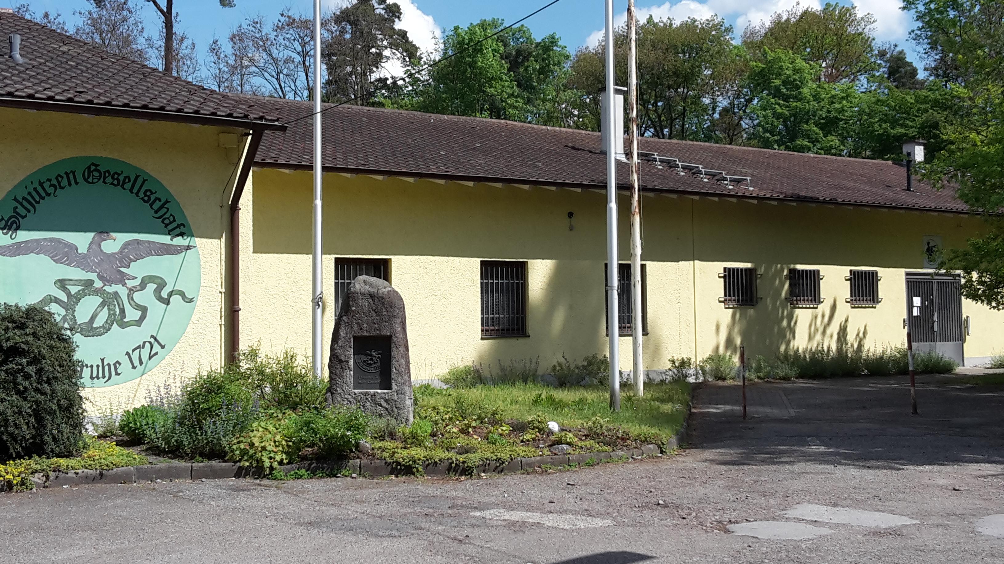 Schützengesellschaft Karlsruhe 1721 e. V., Adenauerring in Karlsruhe