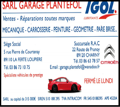 Garage Plantefol carrosserie et peinture automobile