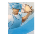 Marchat Christophe peinture et vernis (détail)