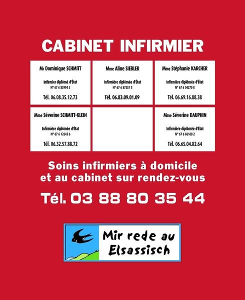 Infirmier Schmitt Dominique - Cabinet Infirmier Autres services