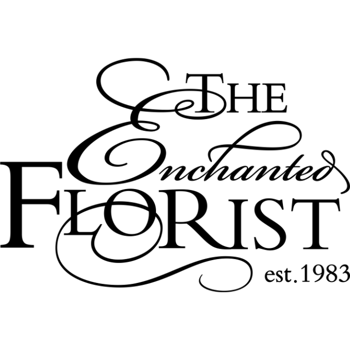The Enchanted Florist Logo