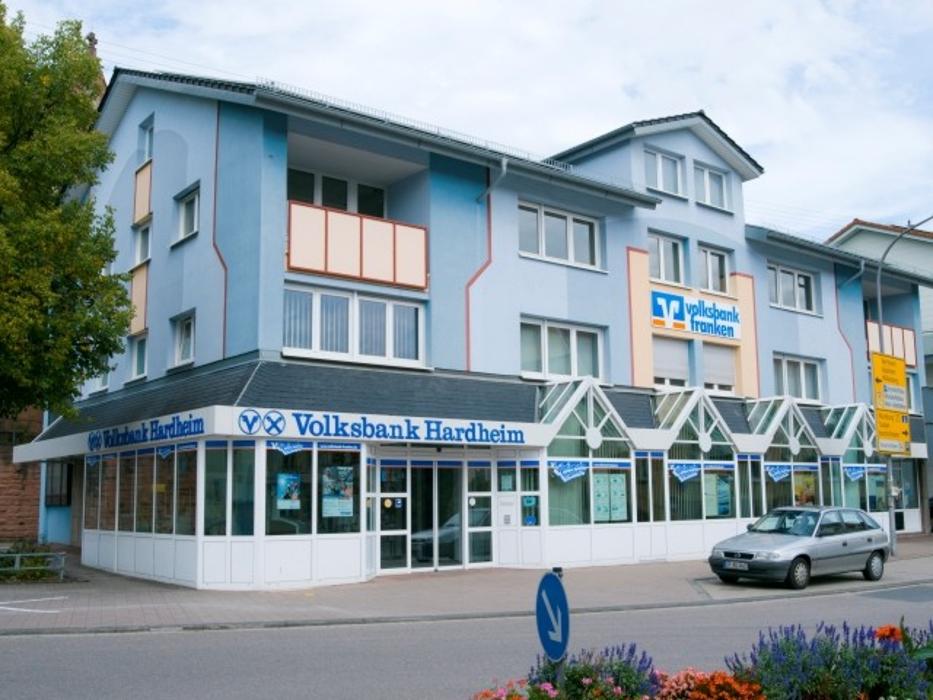 Geldautomat Volksbank Franken eG, Wertheimer Straße in Hardheim