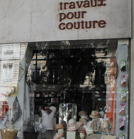Etablissements Georges Coeur Thery Marie-Ange tissus au mètre (détail)