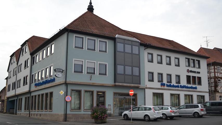 VR-Bank Main-Rhön eG Filiale Bad Königshofen, Marktplatz in Bad Königshofen im Grabfeld