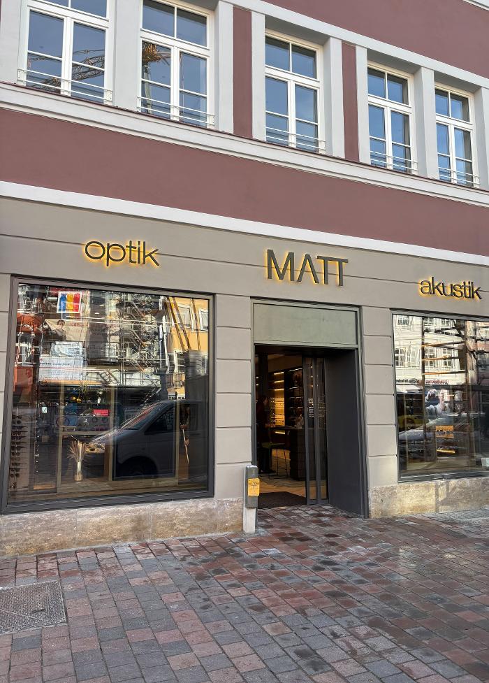 MATT optik • akustik Landshut, Altstadt in Landshut