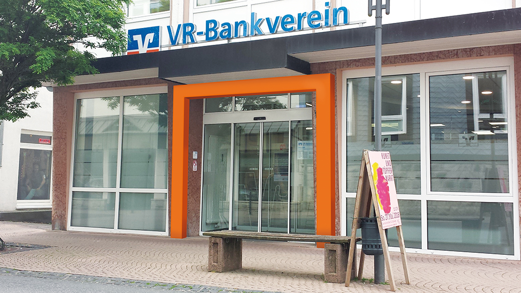 VR-Bankverein Bad Hersfeld-Rotenburg Zweigniederlassung der Volksbank Mittelhessen eG Filiale Sontra Marktplatz, Marktplatz in Sontra
