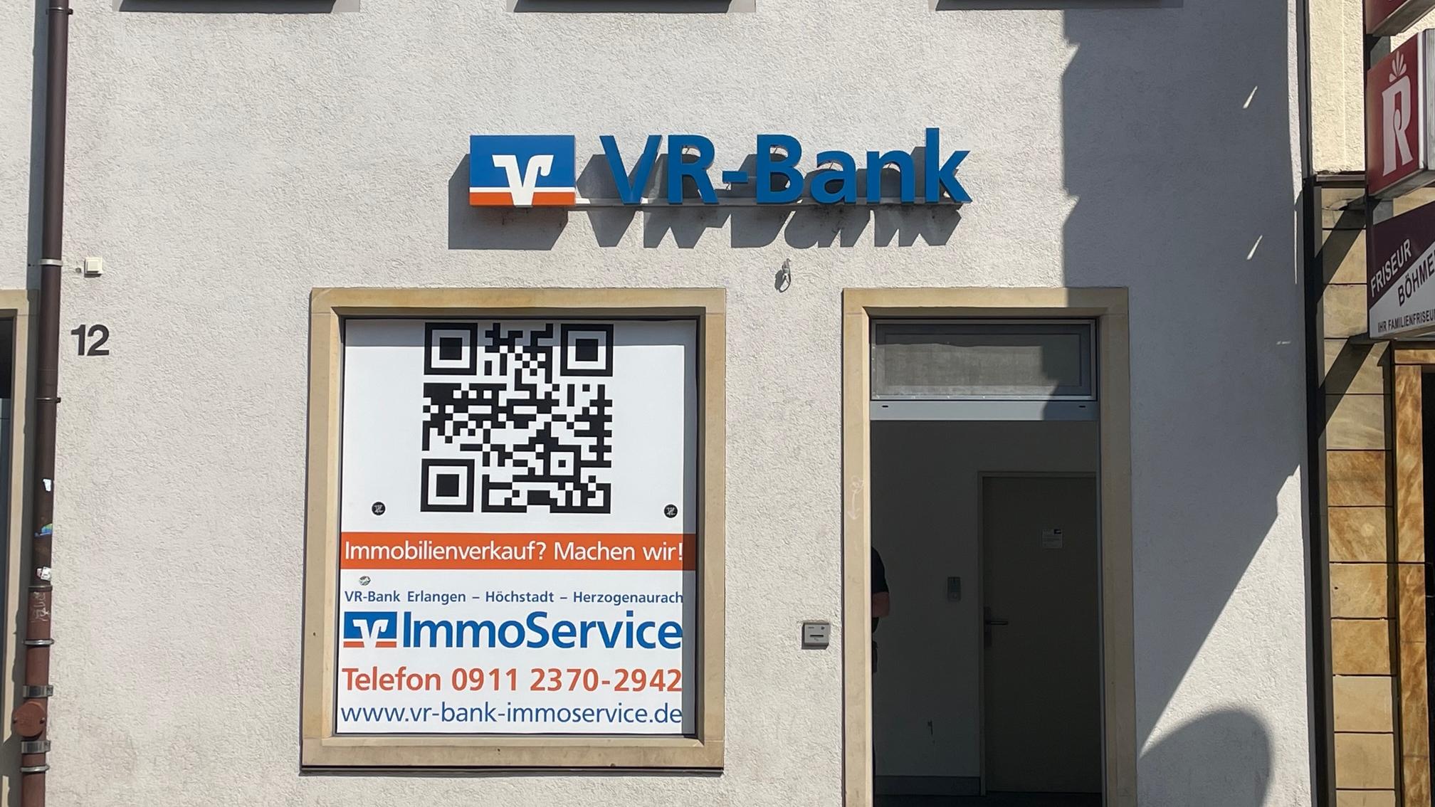 VR TeilhaberBank Metropolregion Nürnberg eG SB-Standort Am Bahnhofsplatz, Richard-Wagner-Str. in Erlangen