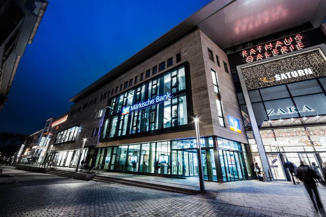 Märkische Bank eG Rathaus-Galerie, Rathausstraße in Hagen