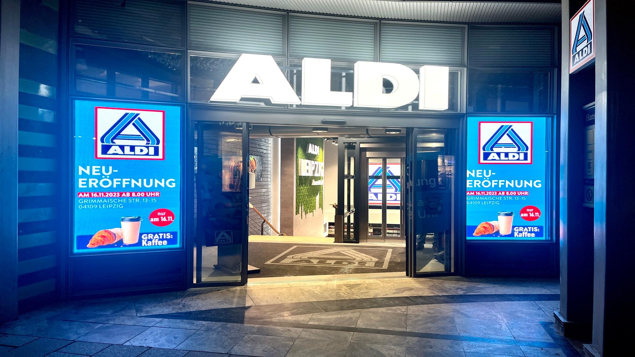 ALDI Nord, Grimmaische Straße in Leipzig