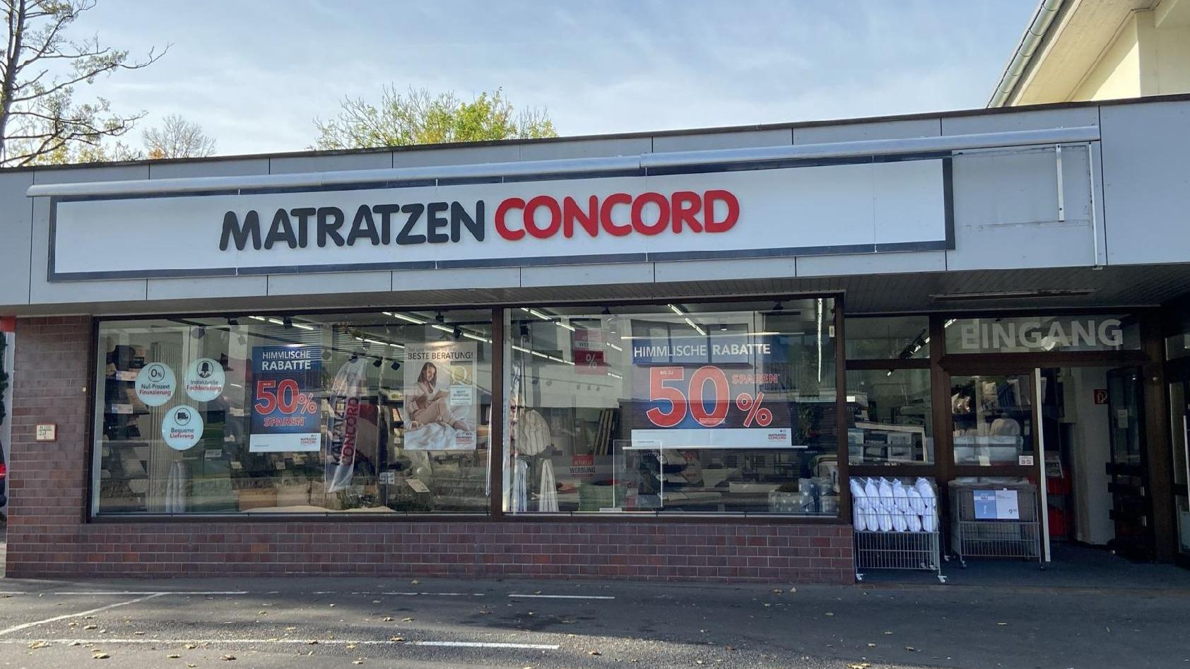 Matratzen Concord Filiale Bad Mergentheim, Herrenwiesenstraße in Bad Mergentheim