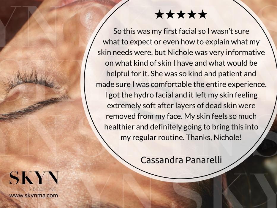 SKYN Face & Body Inc. - Northborough, MA