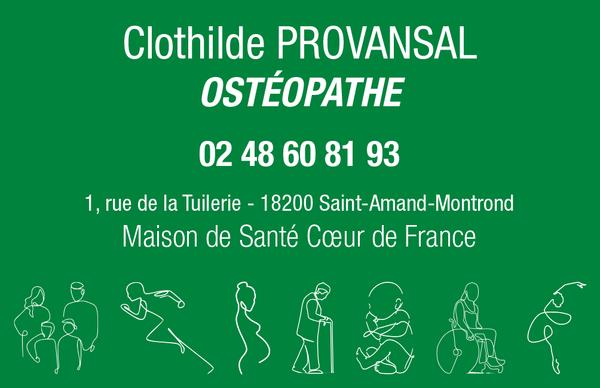 Provansal Clothilde ostéopathe