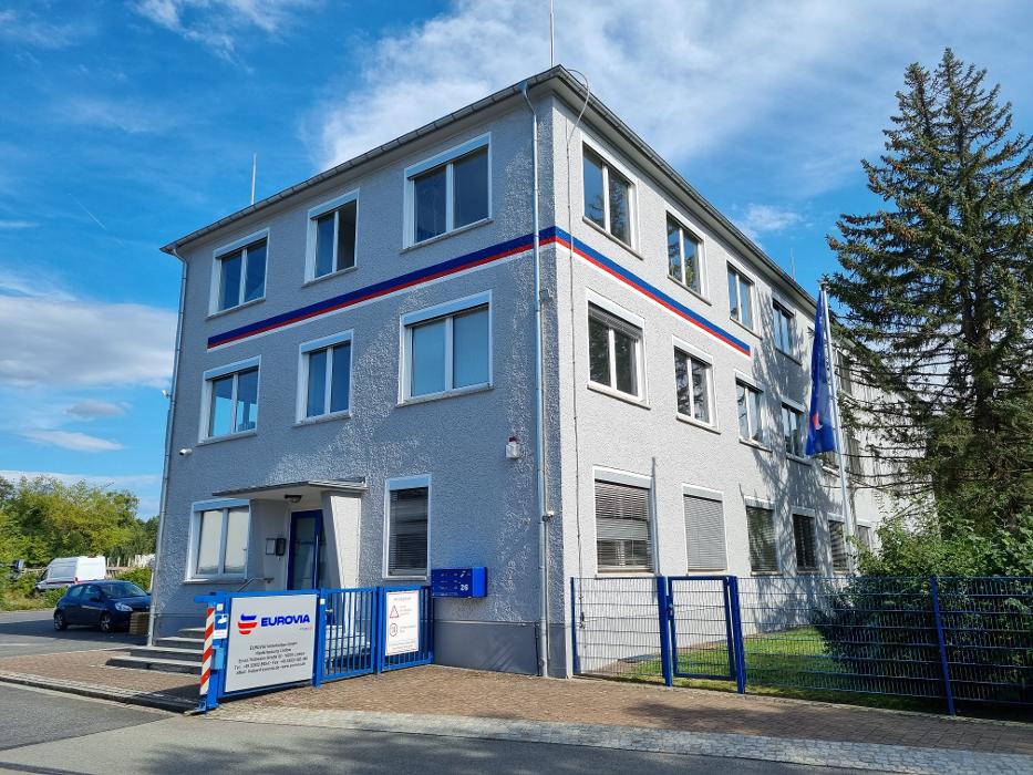 Eurovia, Ernst-Thälmann-Straße in Lindow (Mark)