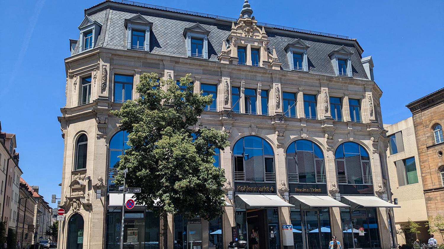 VR TeilhaberBank Metropolregion Nürnberg eG Filiale Fürth, Kohlenmarkt in Fürth