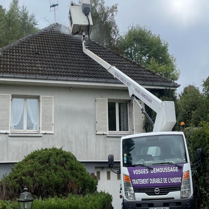 Vosges Demoussage entreprise de travaux publics