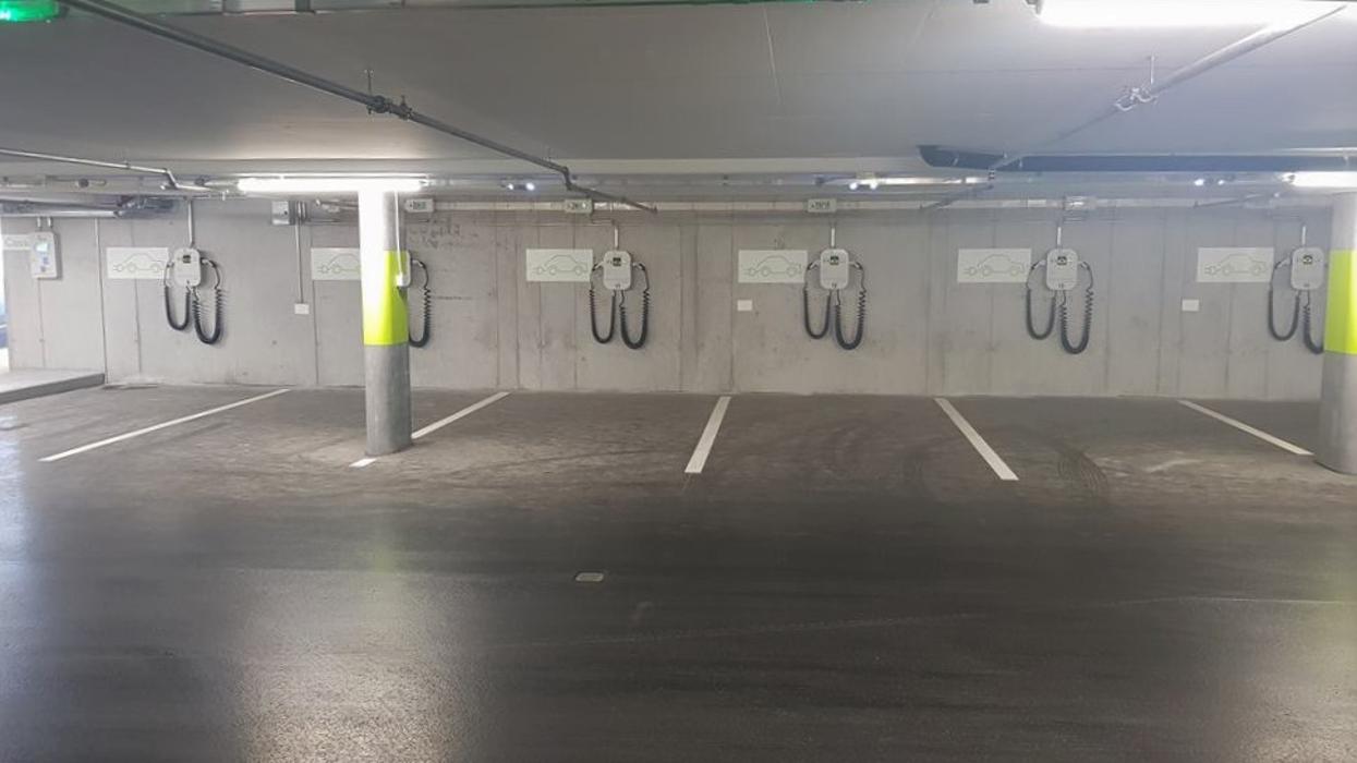 Shell Recharge Charging Station, Via Maestri Comacini in Chiasso