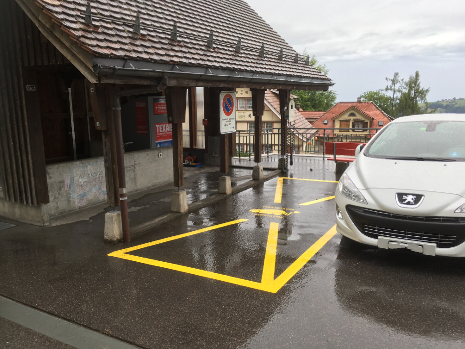 Shell Recharge Charging Station, Unterdorf in Trogen