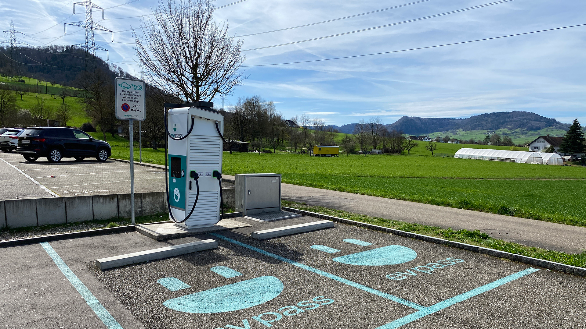 Shell Recharge Charging Station, Hauptstrasse in Frick
