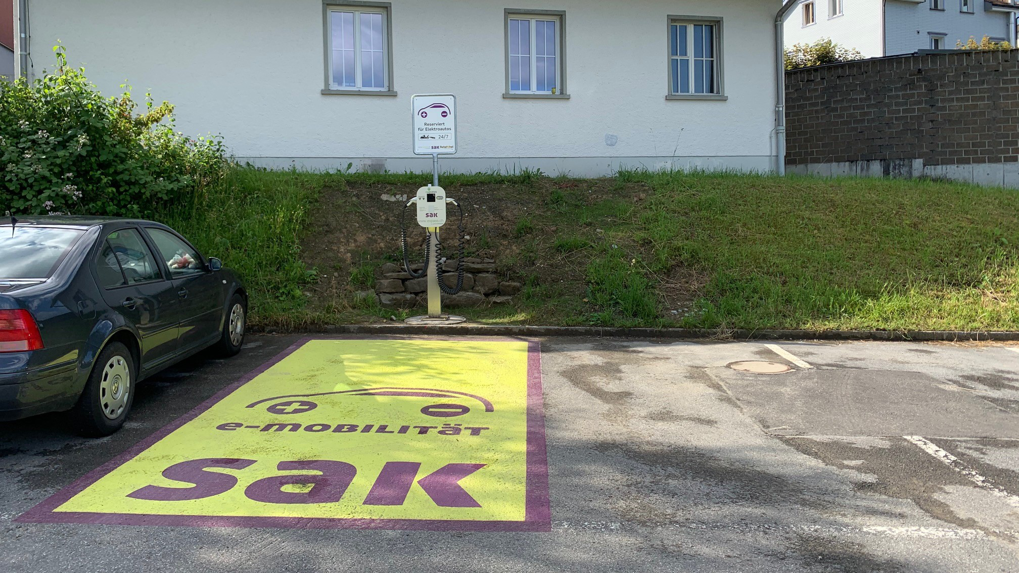 Shell Recharge Charging Station, Sankt Gallerstrasse in Rehetobel
