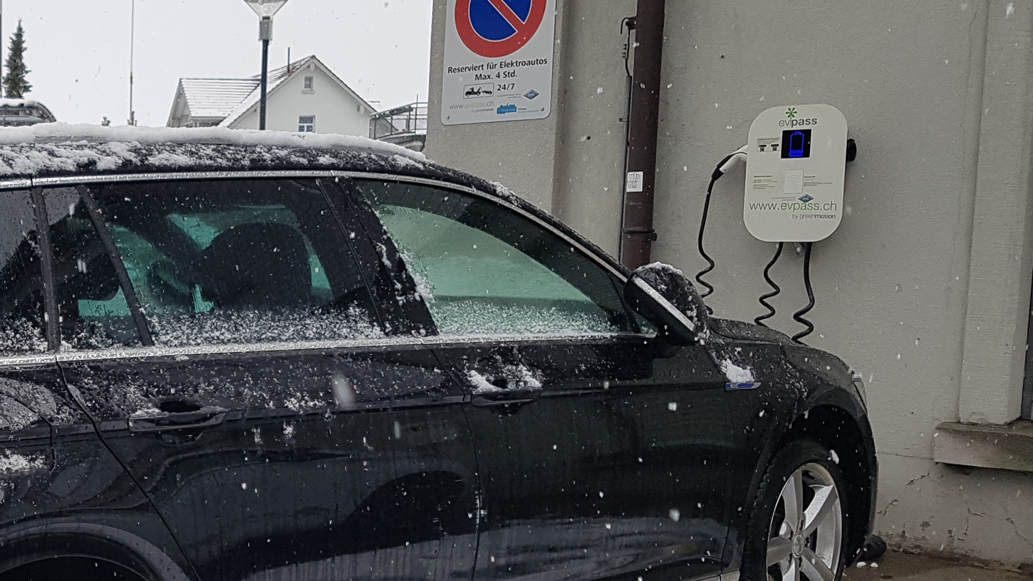 Shell Recharge Charging Station, Poststrasse in Herisau