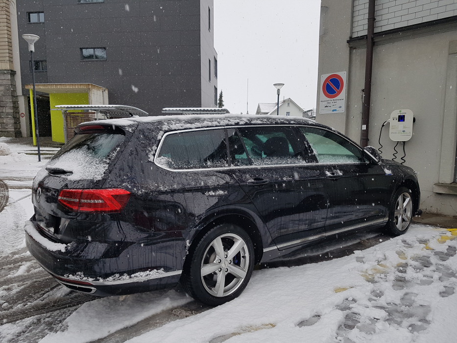 Shell Recharge Charging Station, Poststrasse in Herisau